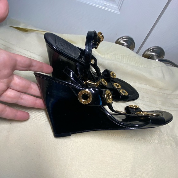 Tory Burch Wedge Sandals - Picture 4 of 15